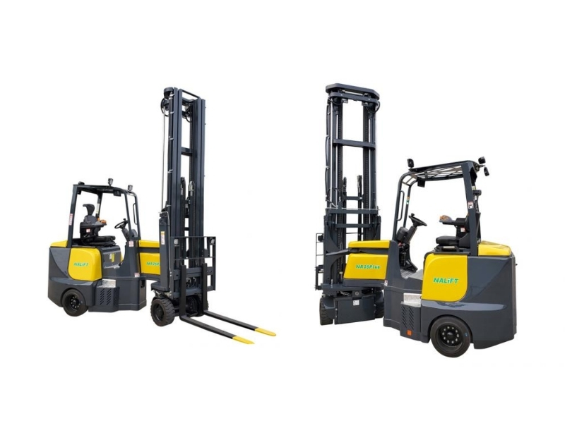 Nalift electric narrow aisle articulated forklift